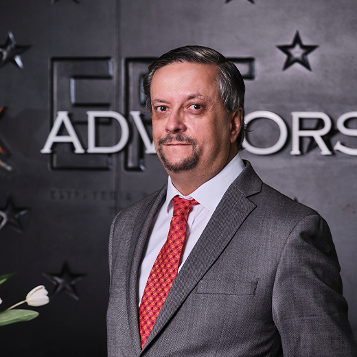 Retrato de Benjamín Bernstein P., Socio · Abogado de Tax Advisors